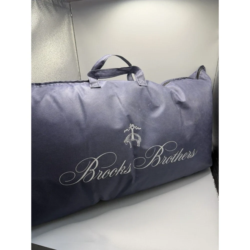 Brooks Brothers Down & Feathers King Size Bed Pillow 20”x36”